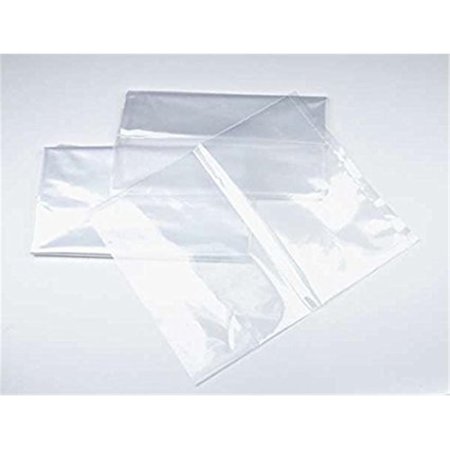 OFFICESPACE 16 x 48 in. 15 Mil Flat Poly Bags, Clear OF1701271